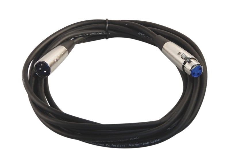 Your Cable Store 15 Foot XLR 3 Pin Male/Female Microphone Cable - Image 1